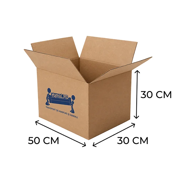 Cutie de carton 50x30x30 cm, 5 straturi